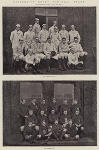 University Rugby fotballag av English Photographer