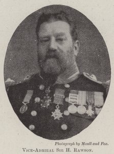 Viseadmiral Sir H Rawson av English Photographer