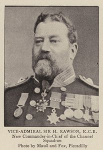 Viseadmiral Sir H Rawson, KCB av English Photographer