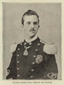 Victor Emmanuel, prins av Napoli av English Photographer