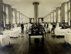 Victoria-avdelingen ved St. Thomas Hospital, London, ca. 1900 av English Photographer