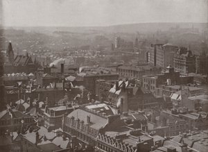 Utsikt fra Golden Gallery, St Pauls, med utsikt mot nordvest av English Photographer