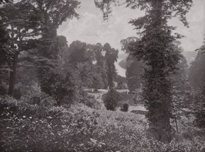 Utsikt fra Terrace Gardens, Richmond, oppstrøms av English Photographer