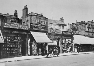 Utsikt over Notting Hill Gate, ca. 1913 av English Photographer