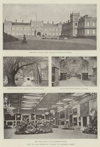 Besøk av prinsen av Wales til Welbeck Abbey