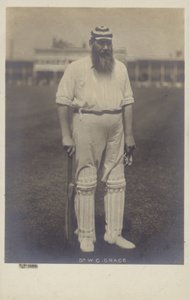 W. G. Grace av English Photographer