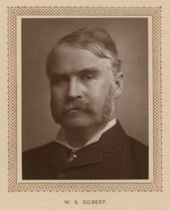 W S Gilbert av English Photographer