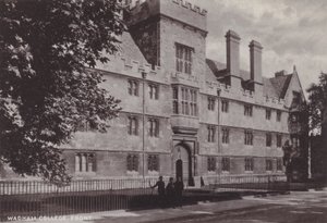 Wadham College, foran av English Photographer