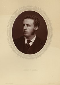 Walter William Ouless , britisk portrettmaler av English Photographer