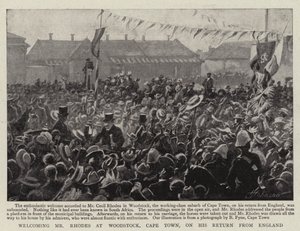 Velkommen til Mr Rhodes i Woodstock, Cape Town, når han kommer tilbake fra England av English Photographer