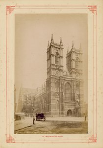Vesttårnene til Westminster Abbey av English Photographer