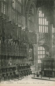 Westminster Abbey, Henry III kapell av English Photographer
