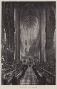 Westminster Abbey, koret av English Photographer