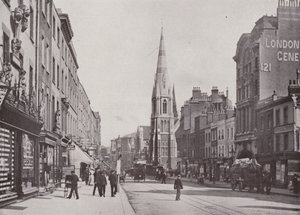 Westminster Bridge Road, med Christ Church av English Photographer