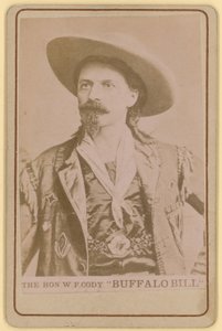William F Cody, Buffalo Bill av English Photographer