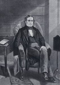 William Hickling Prescott (s/hvitt bilde) av English Photographer