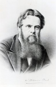 William Holman Hunt, gravering etter et fotografi, ca. 1865 av English Photographer