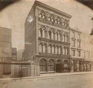 William Whiteley, hus- og eiendomsmeglere, auksjonarius og takstmenn, Westbourne Grove, London av English Photographer