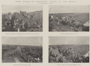 Med Buller til Ladysmith, Scener på Tugela