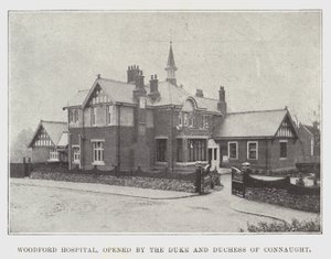Woodford Hospital, åpnet av hertugen og hertuginnen av Connaught av English Photographer