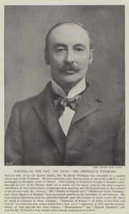 Dagens forfattere, Frederick Wedmore av English Photographer