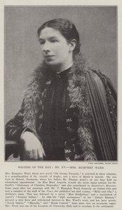 Dagens forfattere, Mrs Humphry Ward av English Photographer