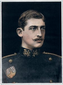 Portrett av Ferdinand av Romania (1865-1927), konge av Romania.