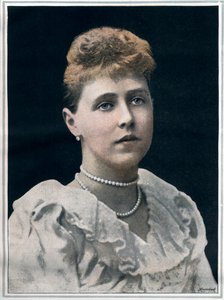 Portrett av Marie av Romania (Marie Alexandra Victoria, tidligere prinsesse Marie av Edinburgh)
