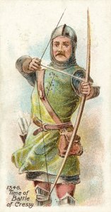 1346, tiden for slaget ved Cressy av English School