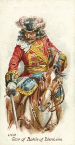 1704, tiden for slaget ved Blenheim av English School