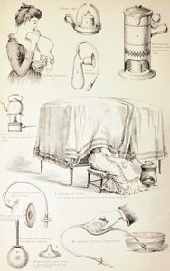 Barnehageapparater fra 1800-tallet, ca. 1890 av English School