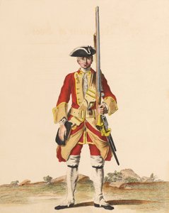 ?27th Regiment of Foot?, 1742 ca av English School