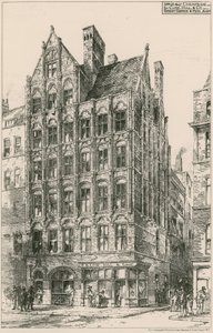46-47 Cheapside; Ernest George & Peto, arkitekter av English School