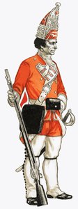 92. Fotgrenadier 1751 av English School