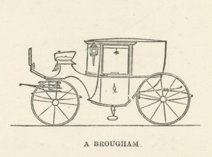 En Brougham (gravering) av English School