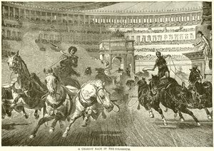 Et vognløp i Colosseum av English School