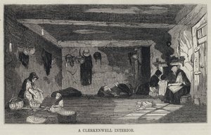 A Clerkenwell Interiør (gravering) av English School