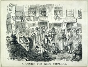 A Court for King Cholera, illustrasjon fra 
