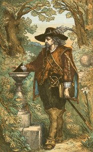 En gentleman fra Stuart-perioden av English School