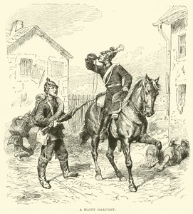 Et forhastet trekk, januar 1871 av English School