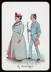 A Journey (farge litho) av English School