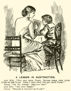 En leksjon i subtraksjon (gravering) av English School