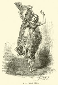 En Nautch-jente av English School