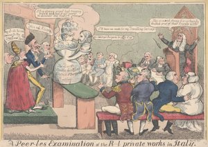 A Peerless Examination: A Peer-les Examination of the R-l Works in Italy (farget gravering) av English School