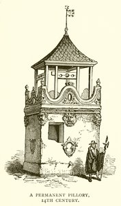 A Permanent Pilory, 1300-tallet av English School