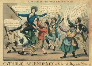En scene i det hellige land, 17. mars 1829 av English School
