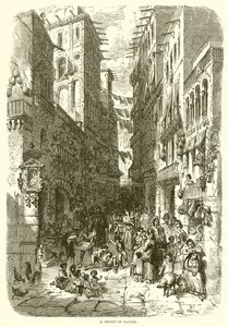 En gate i Napoli av English School