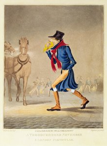 A Throroughbred November og London Particular, pub. av T. McLean, 1827 av English School
