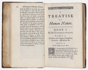 "A Treatise of Human Nature" av David Hume av English School