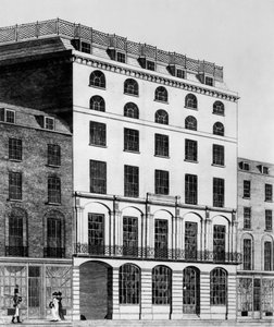 Utsikt over det kommersielle hotellet av English School